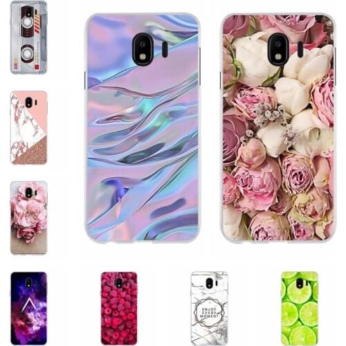 For Samsung Galaxy J4 2018 Case TPU Soft Silicon Back Cover For Samsung J4 2018 J400 J400f Sm-j400f Cover Funda Coque Capa Shell