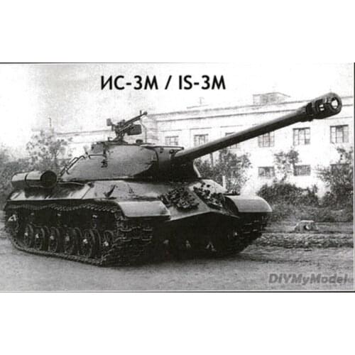 DIYMyModeI Soviet is-3 heavy tank DIY Handcraft Paper Model KIT Handmade Toy Puzzles Gift Movie props