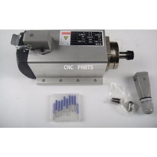 CNC milling spindle ER11 800w air cooling spindle motor +10 pieces cnc engraving bits