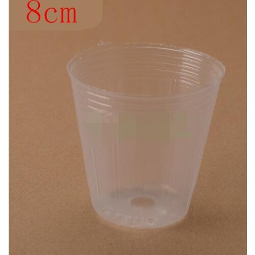 100 pcs Nursery Pots Seedling-raising Pan Feeding Block Nutrition Pan Garden Supplies Free shipping 8cm