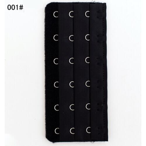 New Hot Bra Extenders Strap 3 Rows 6 Hooks Women Ajustable Intimates Lengthened Bra Hook Buckle Bra Extension Belt