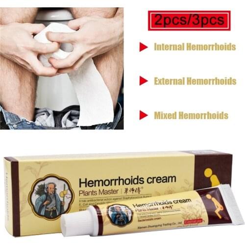 2pcs 3pcs Master Herb Hemorrhoid Ointment Relieve Pain, Itching And Embarrassment Made From Herbs Rest Assured