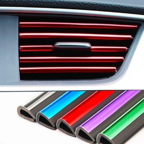 Car Air Vent Trim Strip for Fiat Alfa Romeo 159 156 159 166 Abarth Accessories
