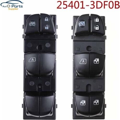 New 25401-3DF0B 254013DF0B Door Power Window Mirror Switch For for Nissan Juke Altima Tiida Sylphy X-Trail Qashqai Rogue 2010