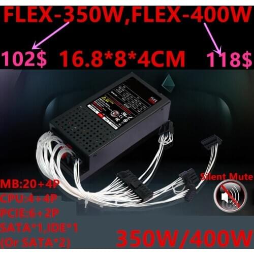 New PSU For Water Cooled Seiko FLEX NAS LOLI Small 1U D01S3 M4X D36 K39 K49 T39 R47 350W 400W Power Supply FLEX-350W FLEX-400W