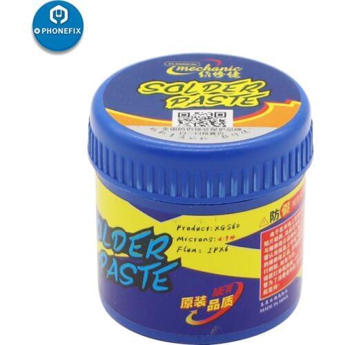 Mechanic XGS60 60g 158℃ BGA Solder Flux Paste Soldering Tin Cream for CPU A8 A9 A10 A11 Welding Paste Flux SMT Repair Flux Paste
