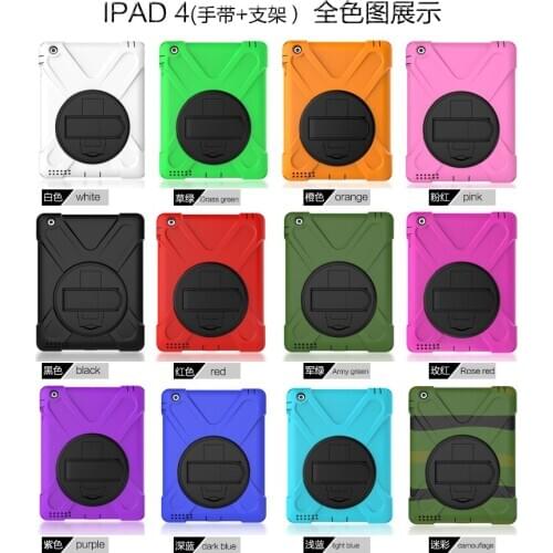 Pirate series Three-in-one Shatter-Resistant Shell, Drop-Proof, Dust-Proof, Shock-Proof, Splash-Proof 360 Degree Rotating Multi