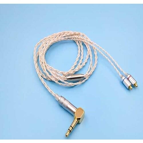 Diy earphone wire mmcx 0.78 qdc ie80 im50 tf10 A2DC short cable 50cm