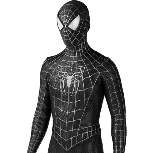 Separated Mask Raimi Dark Costume Cosplay Carnival Superhero Halloween Costume Jumpsuit Party Spandex For Adult/Kids
