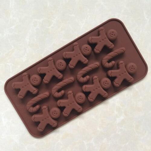 Christmas Decorations Christmas Tree Chocolate Party DIY Fondant Baking Cooking Cake Decorating Tools Silicone Molds