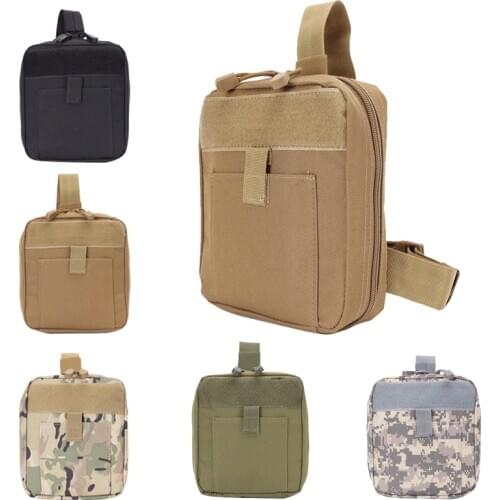 Molle Tactical Medical Pouch Utility EDC Tool Waist Belt Pack Military Outdoor Sports Hunting Accessories Survival Medic Bag