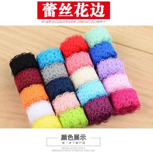 10/yard Color Lace DIY Cloth Clothes Sofa Curtain Material
