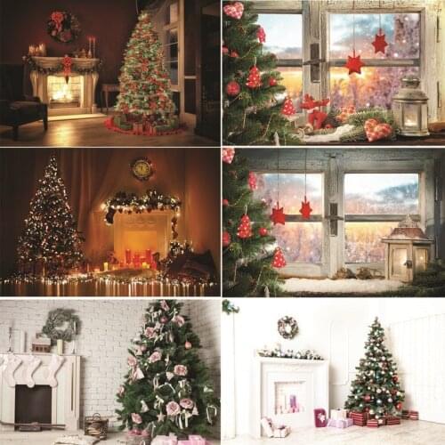 Vinyl Custom Photography Backdrops Prop Christmas Photography Background NY6FD-5