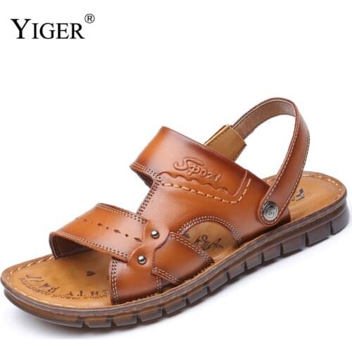 YIGER Men's Sandals