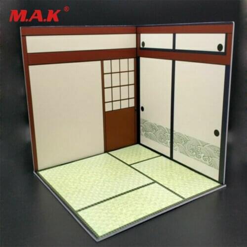 1/12 Japanese Style House Home Room Scene Props Fit 6'' BJD Action Figure Dolls Toy In Stock