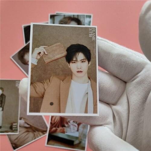 16pcs/set Kpop Astro Members Photo Card New Album BLUE FLAME Card Photocard Sticker