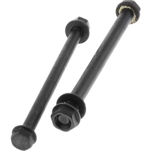 2pcs Rear Bearing Carrier Bolts & Nuts for YAMAHA Banshee 89-06 Parts 160mm