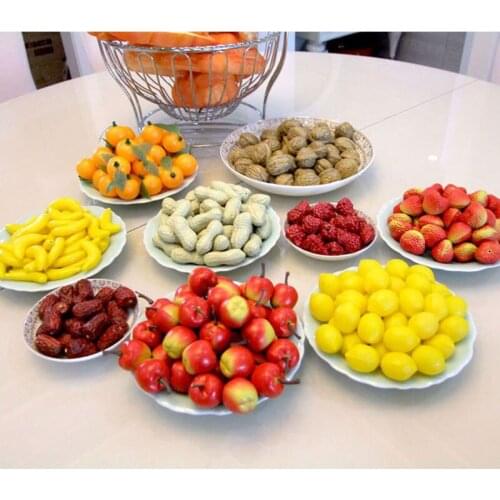 20Pcs Artificial Mini Simulation Small Foam Plastic Fake Artificial Fruit and Vegetables House Party Kitchen Wedding Decoration