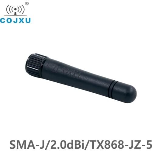 868MHz 2.0dBi Gain 50 Ohm SMA-J Interface Impedance TX868-JZ-5 Less Than 1.5 SWR High-Quality Omnidirectional Antenna