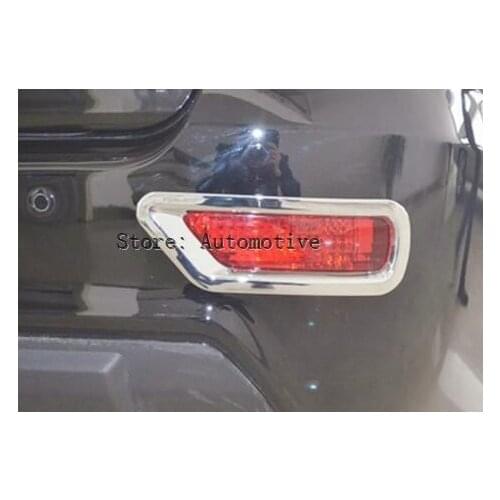 For Lifan x60 2012 2013 Chrome Rear Fog Lamp Light Cover Trim 2 Pcs / set