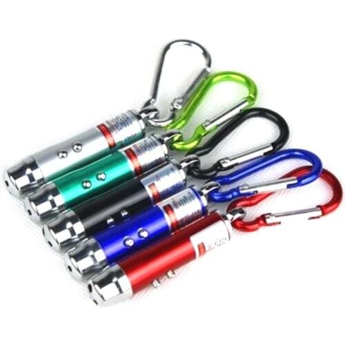 3in1 Infrared Laser Light + Money Detector Light + LED Light Mini Flashlight (5pcs/lot)