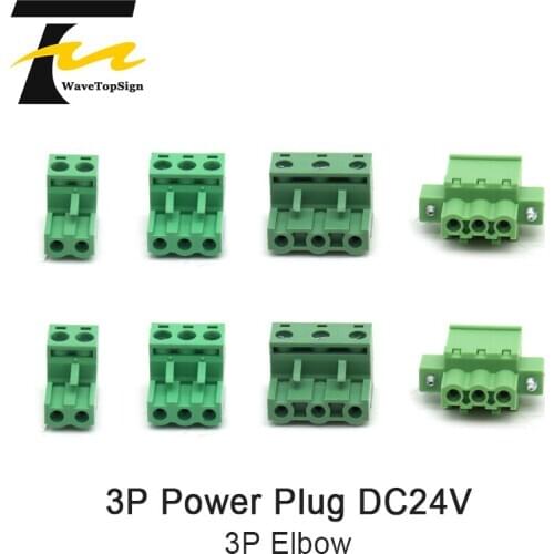 Delta Kinco Weinview Touch Screen 3P Power Plug DC24V Terminal Connector