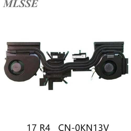 New Original For DELL Alienware 17 R4 Series CPU Laptop Cooling Heatsink KN13V 0KN13V CN-0KN13V 100% Test Fast Ship