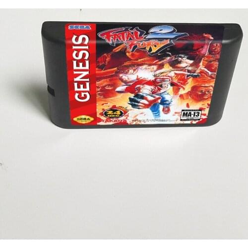 Fatal Fury 2 - 16 Bit MD Game Card for Sega Megadrive Genesis Video Game Console Cartridge