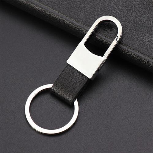 Bycobecy Mens And Womens New Fashion Waist Hanging Smart Key Holder Metal Key Chain Mens Leather Car Creative Key Organizer