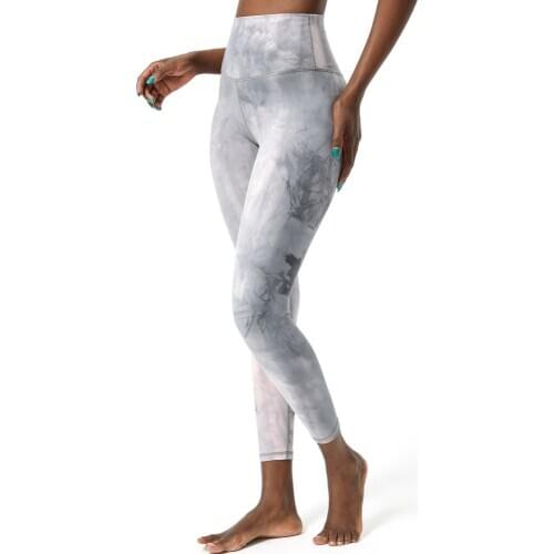 Womens Clothes High waist Tight Yoga Pants Diamond Dye Sweat-wicking Wunder Train Fitness Leggings