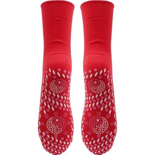 1 Pair Hot Sale Women Tourmaline Self Heating Sports Socks Winter Warm Cold Feet Comfort Hot Stockings