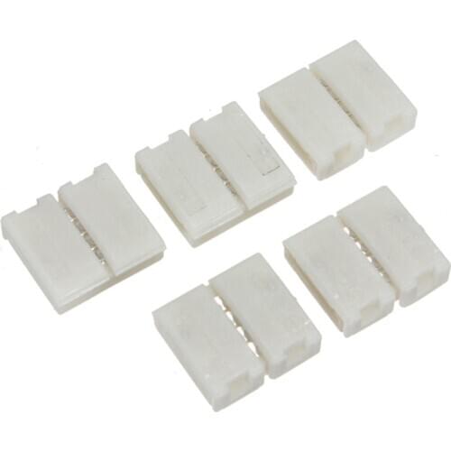 10pcs/lot 10mm 4pin Quick Connector Free soldering for single color 5050 LED Strip Light RGB RGBW RGBWW