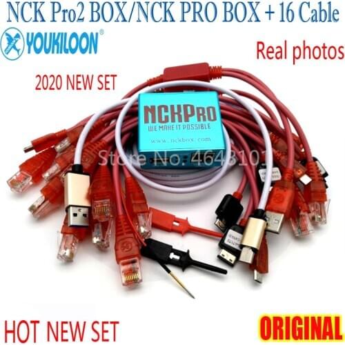 2020 NEW Edition original NCK Pro2 BOX/NCK PRO BOX NCK+UMT 2in1 box new update For Huawei with 16 cable