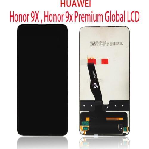 6.59" New For Huawei Honor 9X , Honor 9x Premium Global LCD Screen with Touch Digitizer STK-LX1 ssembly