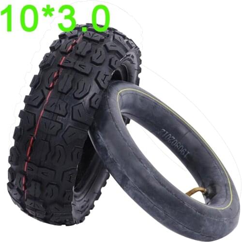 80/65-6 10*3 Tire and Tube High Quality 10 Inch Off-Road Tyre for Zero 10X Electric Scooter Speedual Grace 10 Wolf Warrior