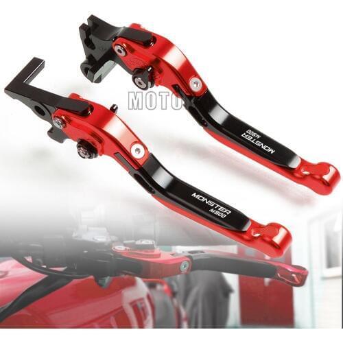 CNC Aluminum Motorcycle Adjustable Folding Brake Clutch Levers For Ducati MONSTER M900 M 900 1994-1999 1995 1996 1997 1998 Fold