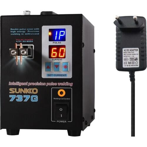 Dual Mode Pedal Battery Spot Welder Dual Pulse Dual Display Precision Battery Touch Welders Spot Welding Machine
