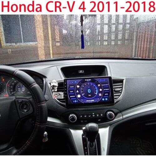 For Honda CR-V 4 2011 - 2018 RM CRV Android 10 Auto Autoradio Bluetooth Car Audio 1 Din Radios Dab Apple Carplay Pantalla Coche