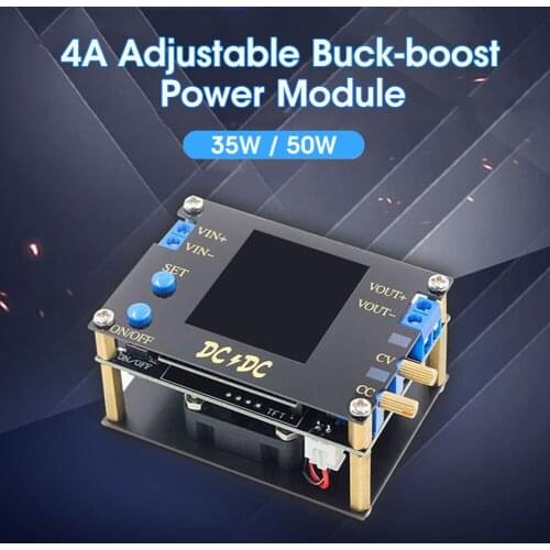 DC-DC Buck-Boost Converter Adjustable CC CV Step Up Down Power Supply Module