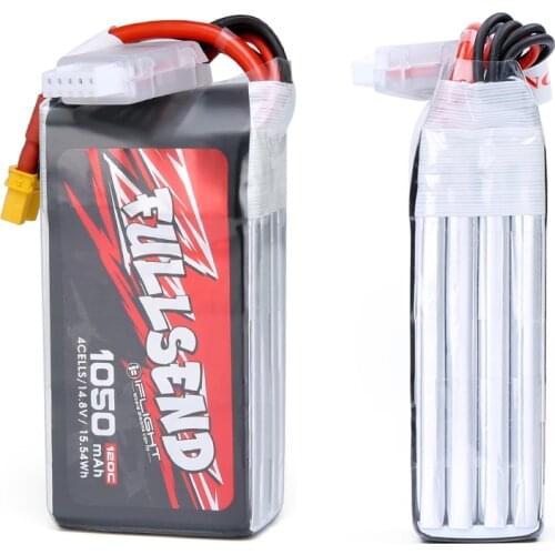 IFlight FULLSEND 1050mAh 120C 4S 14.8V XT30 / 6S 22.2V XT60 Lipo Battery for FPV drone part