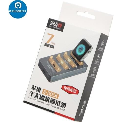 JCID AIXUN S-DOCK Recovery Adapter Box FOR iWatch iBus S1 S2 S3 S4 S5 S6 38mm 42mm 40mm 44mm Test stand Watch Restore Tool