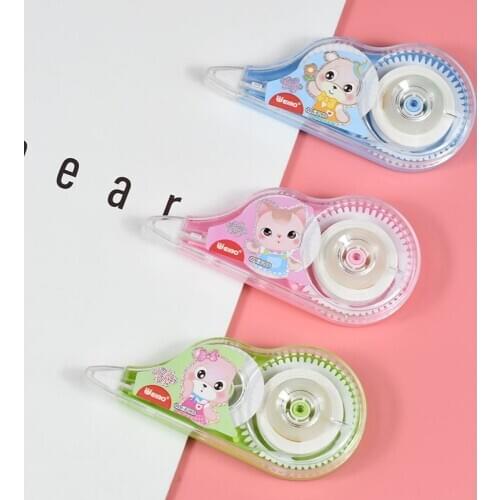 8269Kawaii 3Pcs Correction Tape White Out Corrector Tape School supply Office Supply Student Stationery Office Accessories