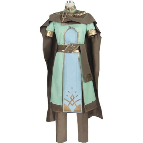 Fire Emblem Boey Cosplay Costume with shoe covers and gloves