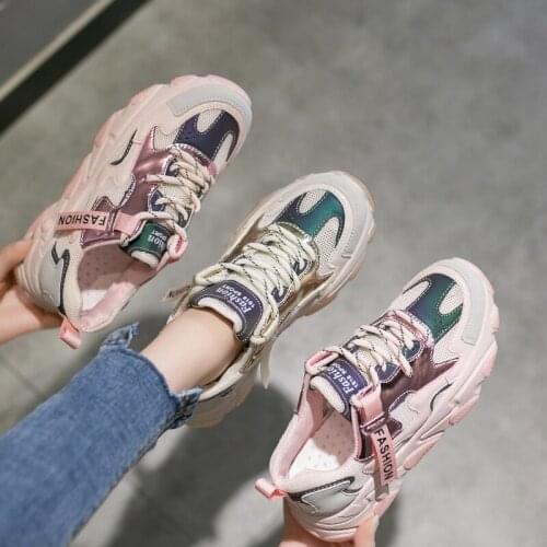 Women Casual Sneakers Designers Chunky Vulcanized Shoes Height Increasing Shoes Woman Tennis Platform Sneaker Female Footwear