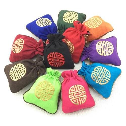 Hot Sell Tips Jewelry Small Bags Jewelry Bundle Blessing Bags Gift Storage Bags