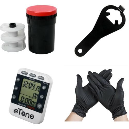 Darkroom Developing Tank Set Film Negative Processing 120 135 35mm Opener Timer Gloves