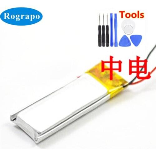 New 3.7V Li-Ploymer Replacement Battery For Sennheiser cx6.0 cx Sport Accumulator Batterie 2-wire +tools