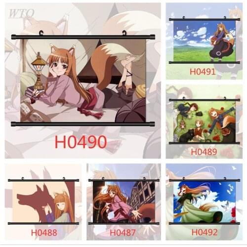 Spice and Wolf Horo Anime Manga HD Print Anime Posters Wall Poster Canvas Painting Wall Decor Poster Wall Art Picture Home Decor