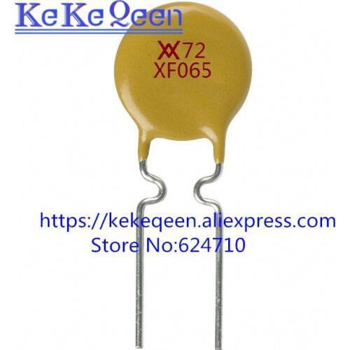 10PCS/LOT Self Recovery Fuse RXEF065 X72XF065 72V 650MA 0.65A PPTC
