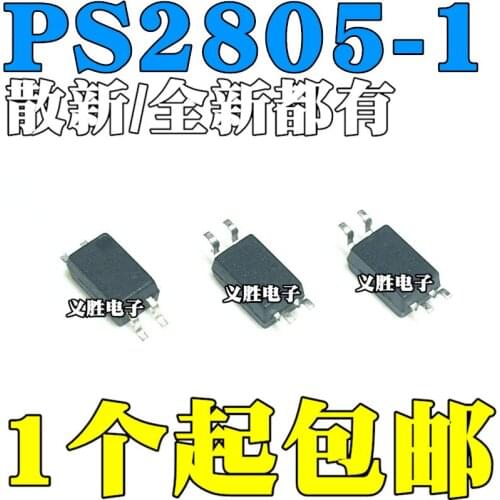 PS2805 New and original PS2805C-1 SOP4 OptocouplersR5 R5C PS2805-1 Photoelectric coupler, optical isolator, transistor photoelec